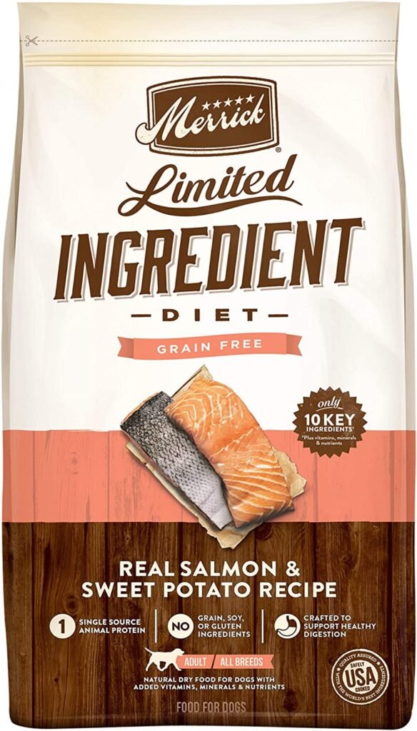 Merrick Limited Ingredient Diet Grain Free Dry Dog Food Real Salmon & Sweet Potato Recipe
