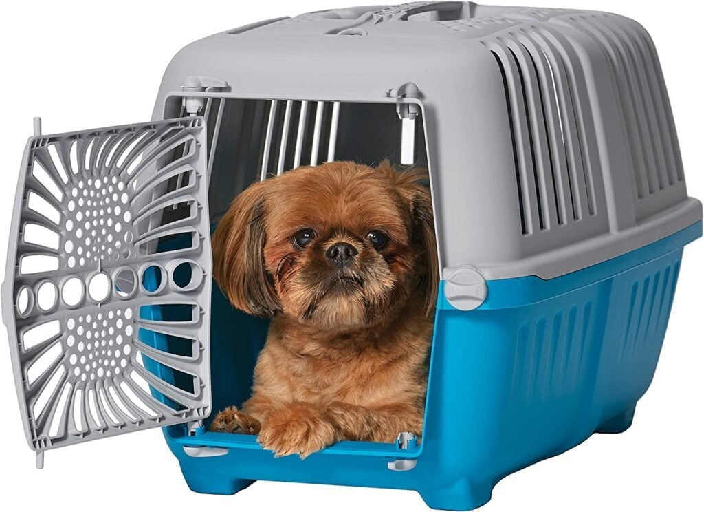 Midwest Spree Travel Pet Carrier | Hard-Sided Pet Kennel Ideal for XS Dog Breeds, Small Cats & Small Animals