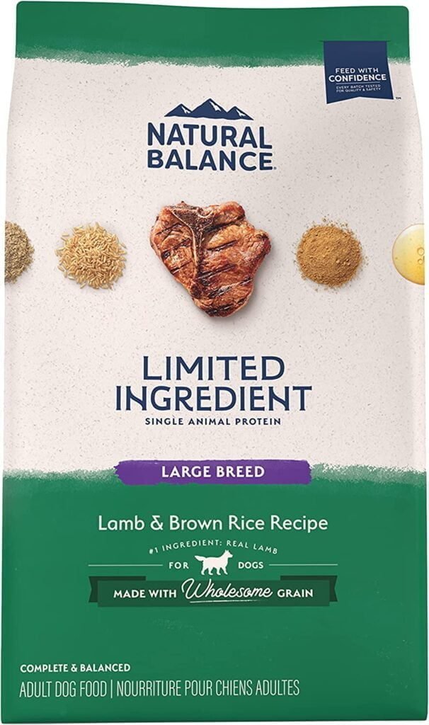 Natural Balance Limited Ingredient Large Breed Adult Dry Dog Food