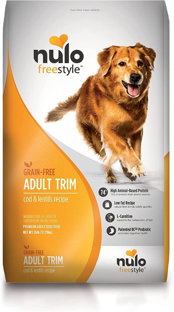Nulo Freestyle Adult Trim Formula Dry Dog Food, Grain-Free Dog Kibble