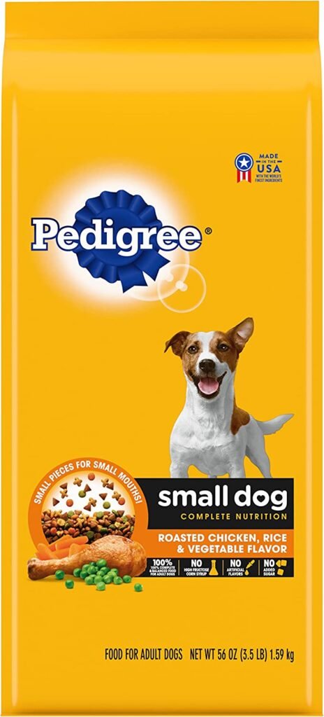 PEDIGREE Small Dog Complete Nutrition Small Breed Adult Dry Dog Food Roasted Chicken