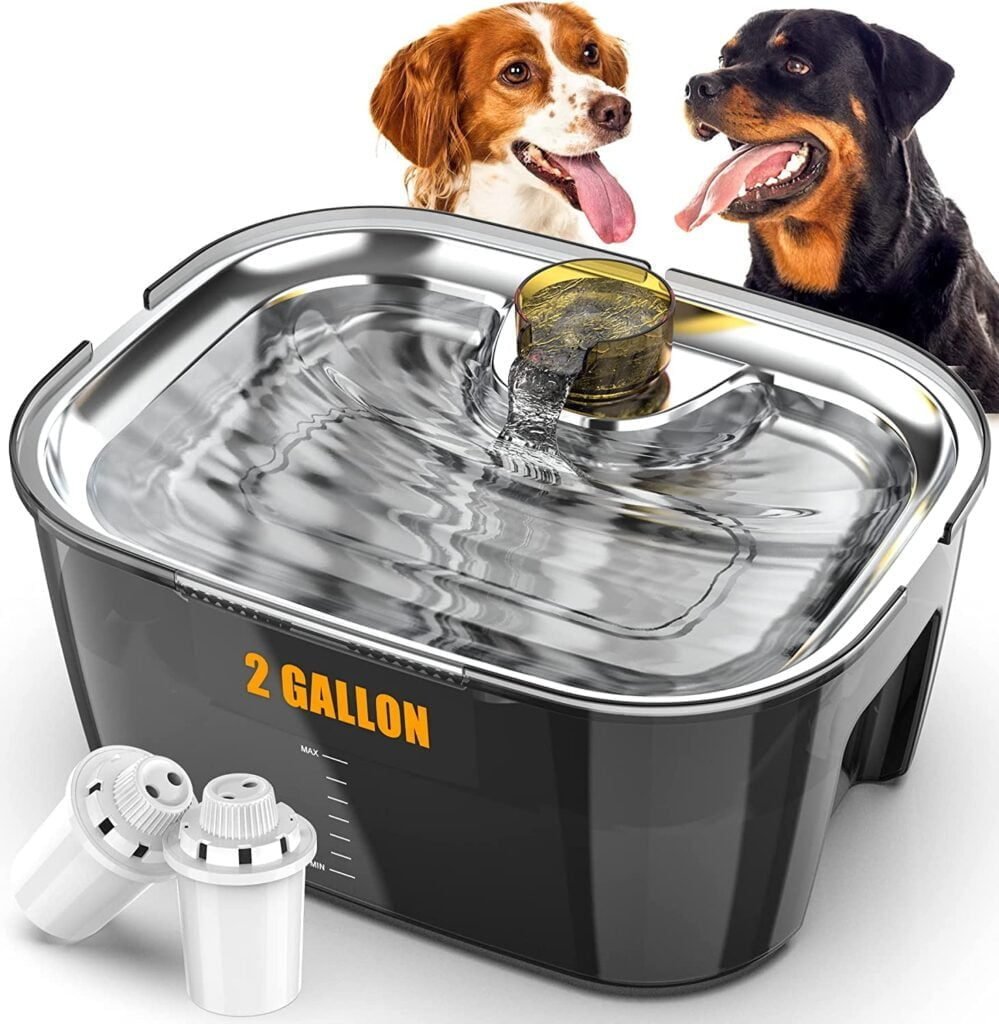 PETDOTT Dog Water Fountain Review: A Spacious and Durable Water Solution for Large Dogs and Multiple Pet Households