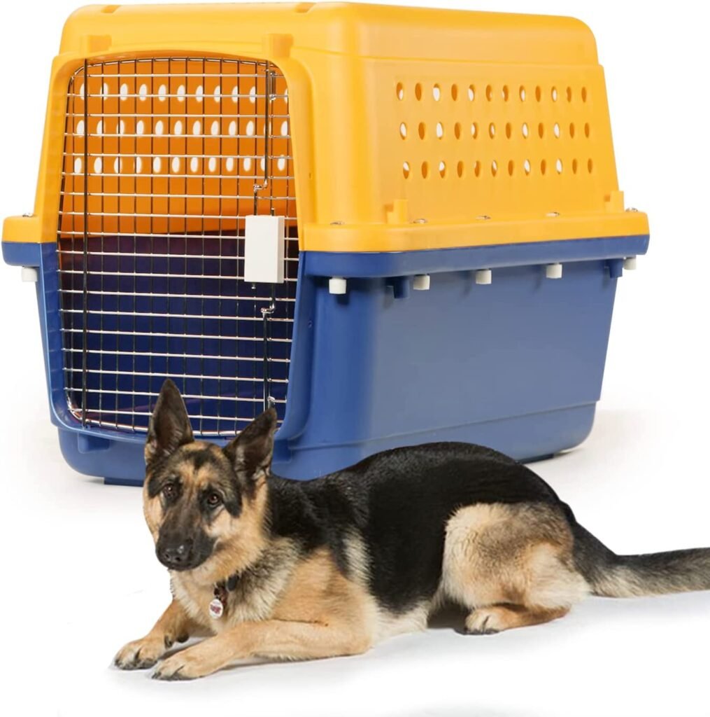 Pet-Express Pet Crate - Durable, Heavy Duty Dog Cat Kennel