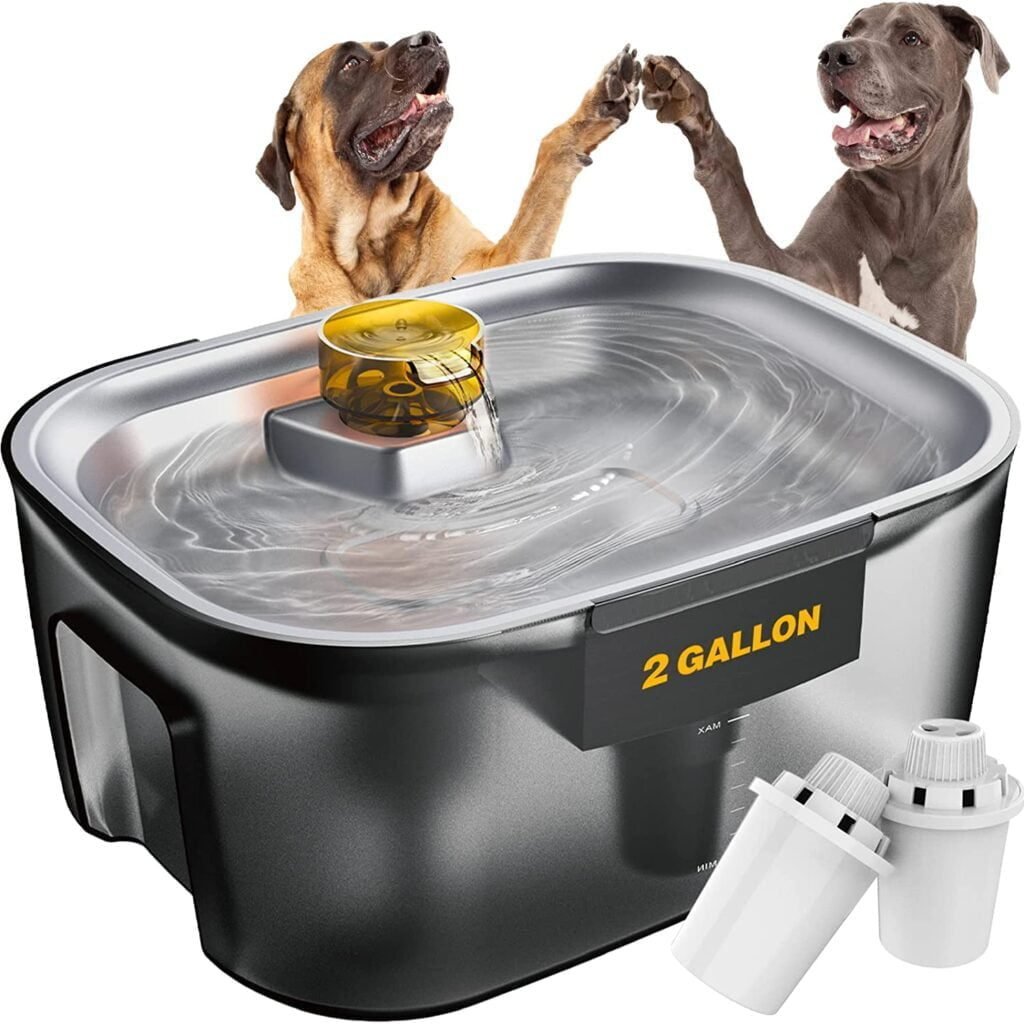 SwSun Large Dog Water Fountain Review: A Spacious and Convenient Water Dispenser for Large Dogs