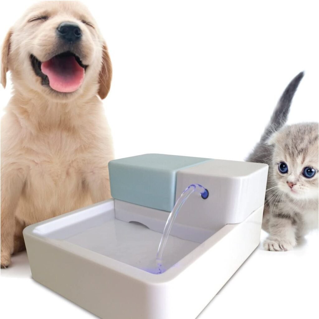 Uniclife 0.5 Gallon Pet Water Fountain - Compact and Convenient Hydration Solution