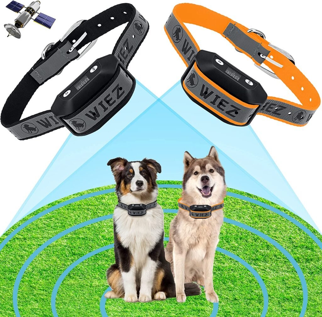 WIEZ GPS Wireless Dog Fence, Electric Dog Fence, Range 65-3281ft