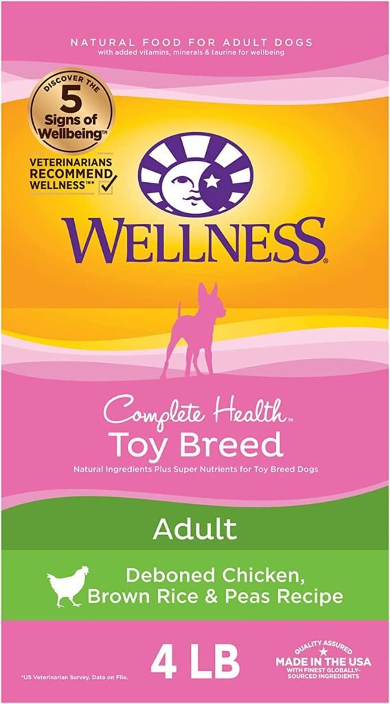 Wellness Complete Health Toy Breed Dry Dog Food with Grains