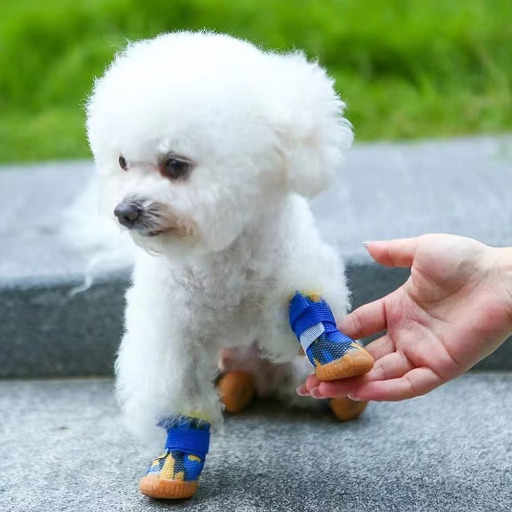 Yagizaai Oscars Dog Shoes for Small Dogs, Anti-Drop Dog Boots for Summer Hot Pavement