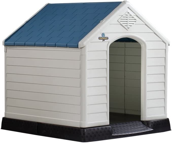 Confidence Pet Plastic Dog Kennel Outdoor Winter House (Extra Large)
