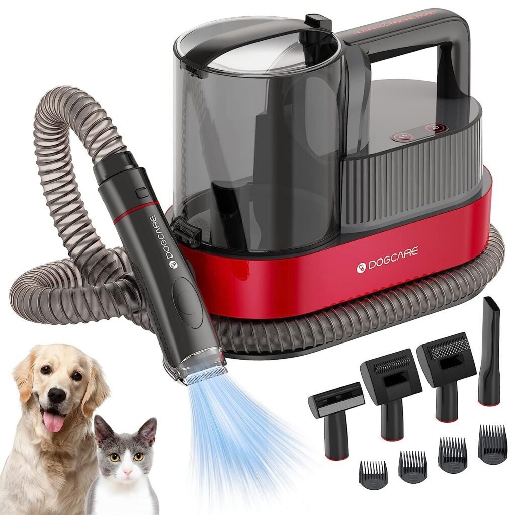 DOGCARE 6-in-1 Dog Grooming Kit - A Comprehensive and Convenient Grooming Solution for Pet Owners