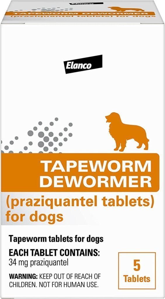 Elanco Tapeworm Dewormer - The Best Dog Dewormer for Effective Tapeworm Treatment"
