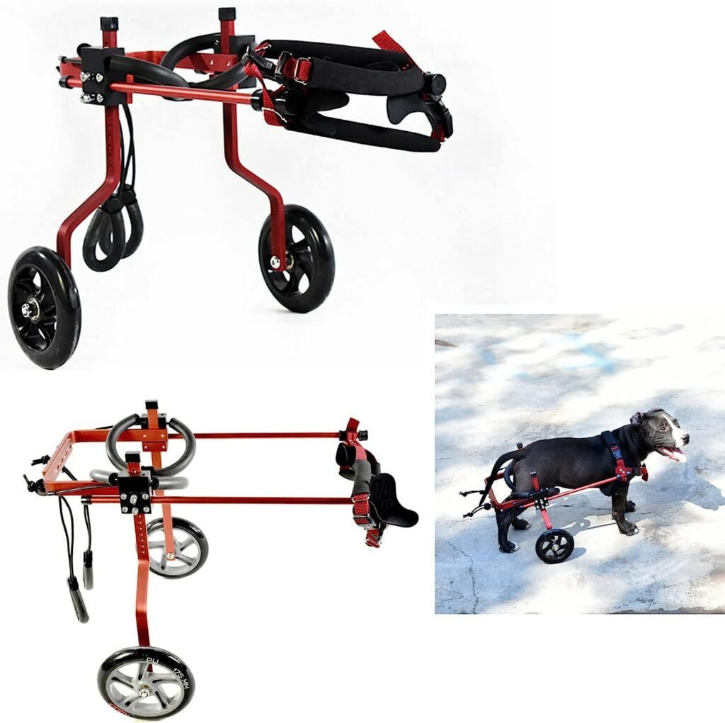 Generic Adjustable Dog Cart/Wheelchair - A Versatile Solution for Dogs with Disabled Hind Legs