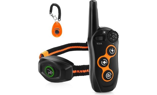 GwagwaQueen Bark Collar – Best Bark Collar with Remote for Small Dogs & Puppies (9-26 lbs)