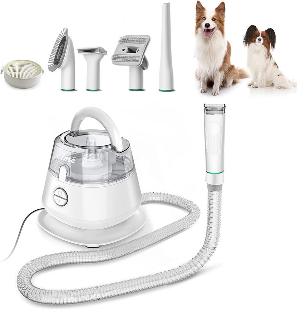 INSE P20 Pro Dog Grooming Kit - A Powerful and Low-Noise Grooming Solution


