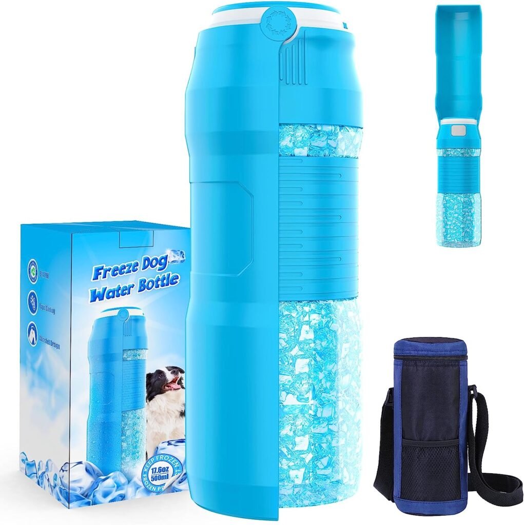 Lesotc Freeze Dog Water Bottle Review: The Best Portable and Insulated Solution for Refreshing Hydration on Outdoor Walks