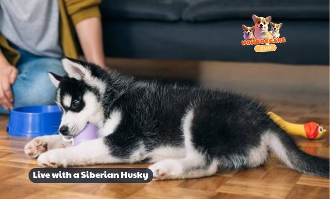 Live with a Siberian Husky