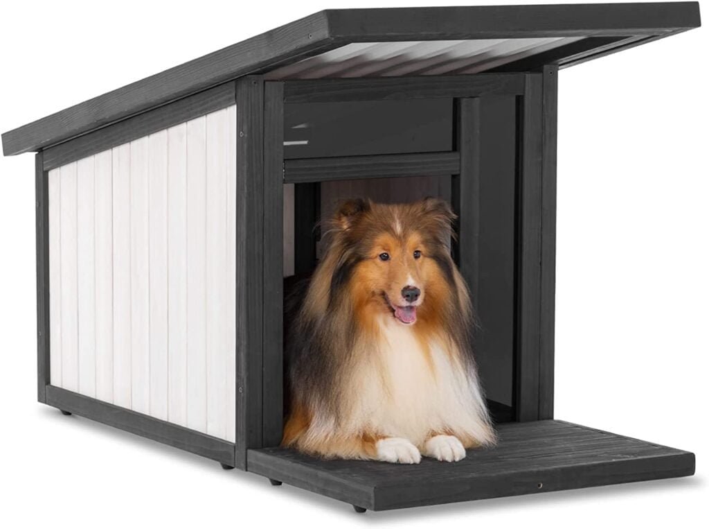 Modern Design Dog Houses with Weatherproof Panel by A 4 Pet Brand