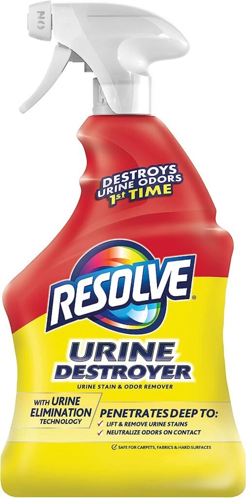 Resolve Urine Destroyer Review: The Powerful Stain and Odor Remover for the Best Pet Odor Elimination