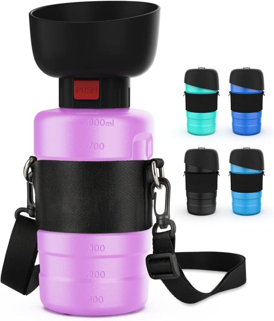 SwSun Portable Dog Water Bottle Review: The Best 2-in-1 Design for Convenient Hydration on Outdoor Adventures