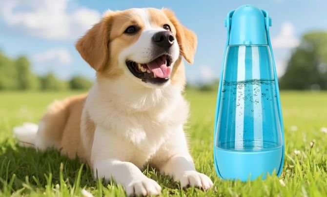 UPSKY Dog Water Bottle Review – Best Multi-Function Dog Water Bottle for Walking, Hiking, and Travel