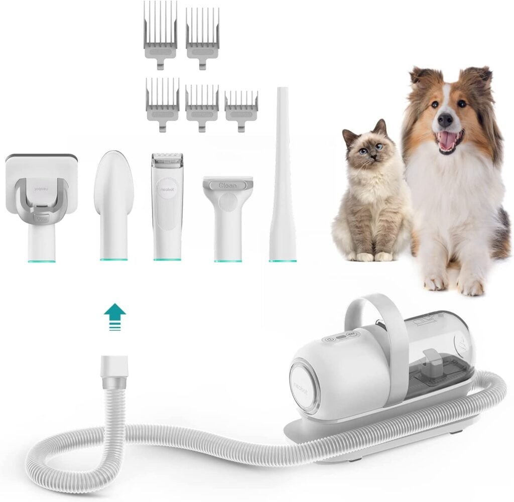 neabot P1 Pro Pet Grooming Kit & Vacuum - The Ultimate Solution for Effective Dog Hair Removal

