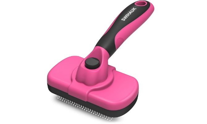 Swihauk Self‑Cleaning Slicker Brush
