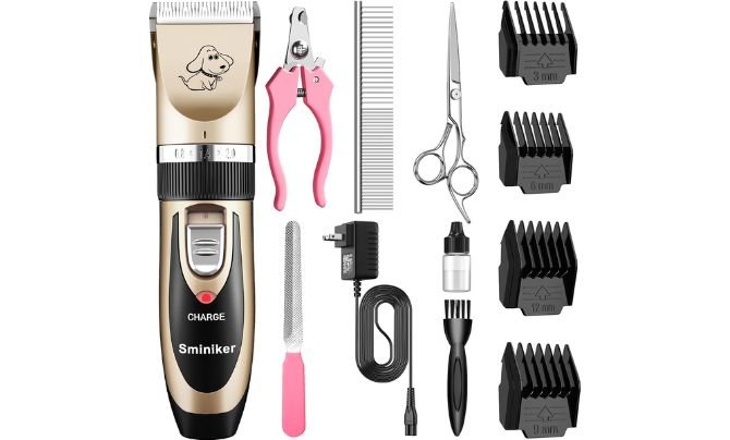 10 Best Dog Hair Trimmer Grooming Kit for Small Dogs Reviews