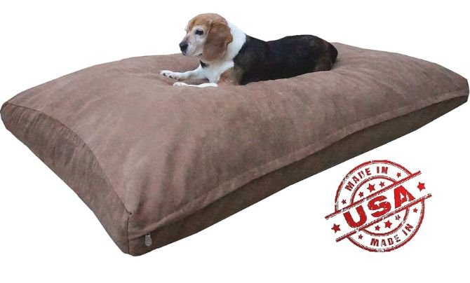 Dogbed4less Jumbo Orthopedic Extreme Comfort Memory Foam Dog Beds Made in USA