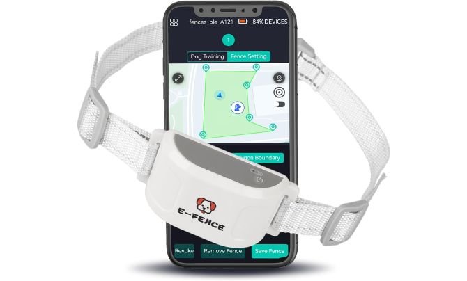 E-FENCE 3-in-1 GPS Dog Tracker/Training Collar
