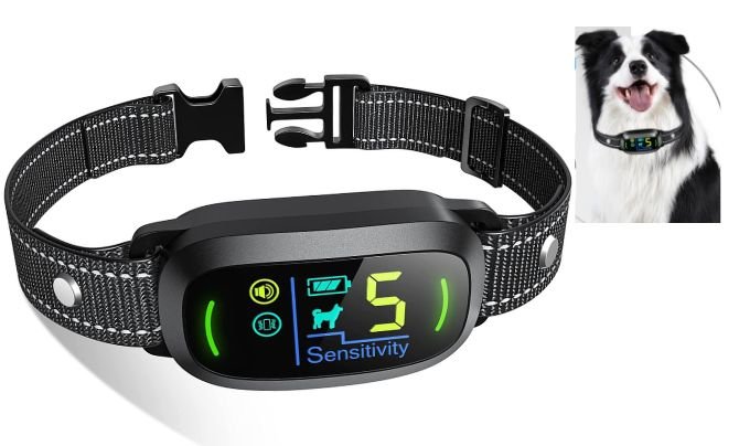 FAFAFROG Dog Bark Collar – Smart Rechargeable Bark Control for All Sizes