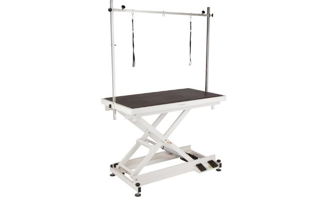 Flying Pig Professional Electric Lift X‑Style Durable Grooming Table