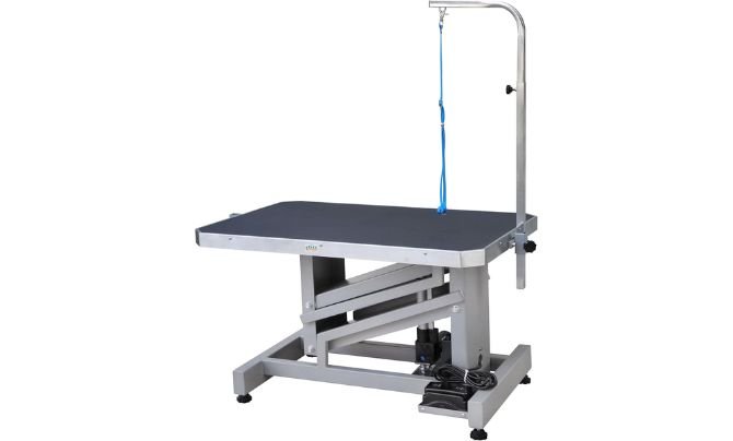 Go Pet Club 36″ Electric Motor Zig‑Lift Grooming Table