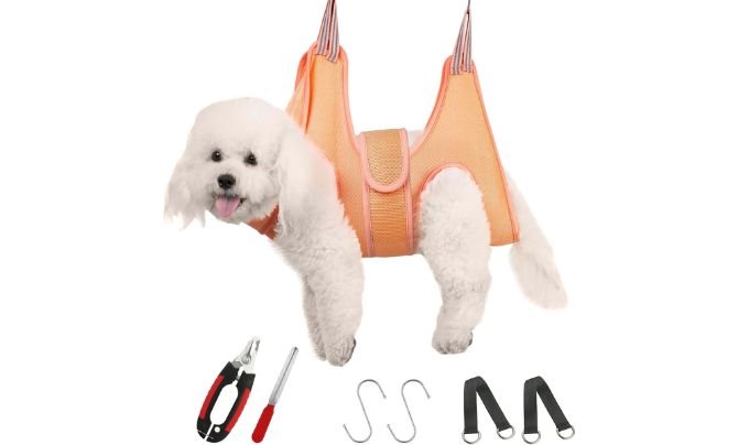 Guzekier Dog Grooming Hammock Harness