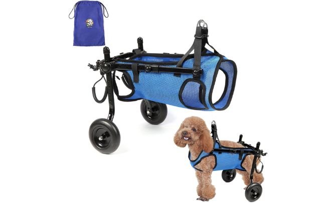 Hekisace Dog Wheelchair for Back Legs