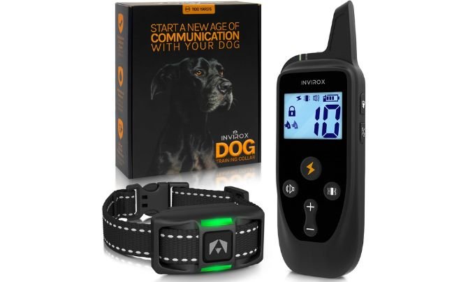 INVIROX Shock Collar for Large Dog [2025 Edition] — Best for Large, Energetic, or Working Dogs