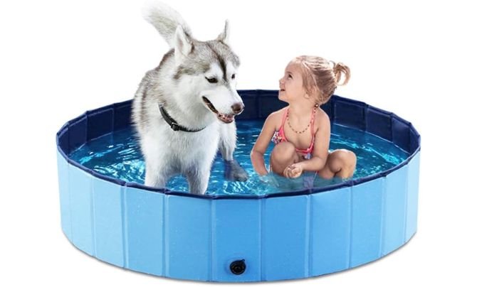 Jasonwell Foldable Dog Pet Bath Pool