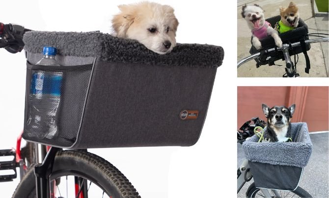 K&H Pet Products Bike Basket Front Dog Carrier