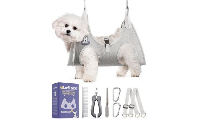 Loflaze Dog Grooming Hammock Harness