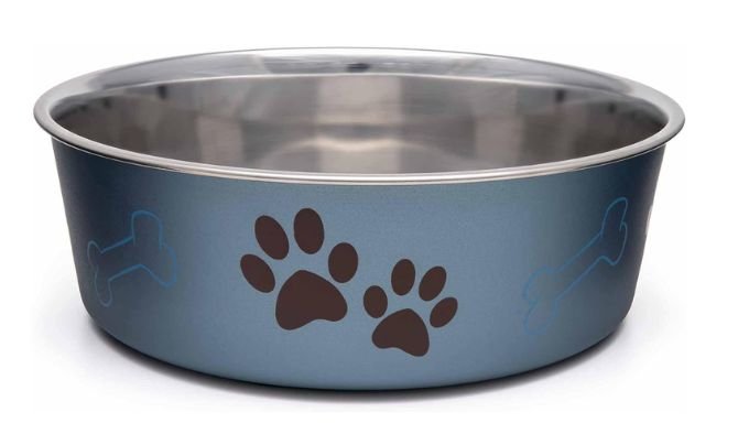 Loving Pets Bella Bowls: No-Tip Stainless Steel Dog Bowl for Large Dogs