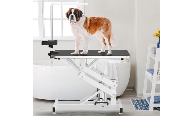 MODCART 43″ Hydraulic Pet Grooming Table