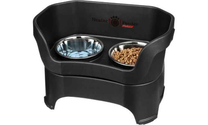 Neater Pet Brands Neater Feeder Deluxe – Best Elevated Dog Bowl for Large Dogs Who Are Messy Eaters