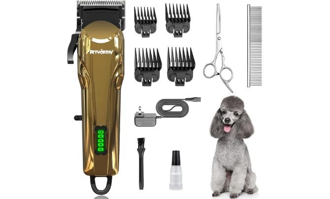 PETWORTHY Quiet Dog Grooming Kit