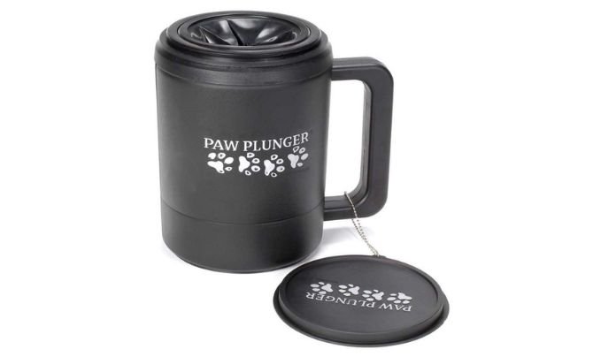 Paw Plunger for Large Dogs – Portable Dog Paw Cleaner for Muddy Paws