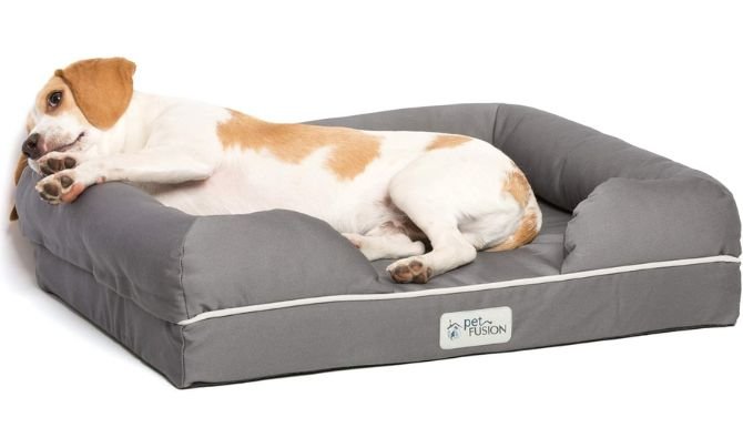 PetFusion Ultimate Dog Bed (Small) — Best Orthopedic Small Soft Dog Bed for Seniors & Joint Support