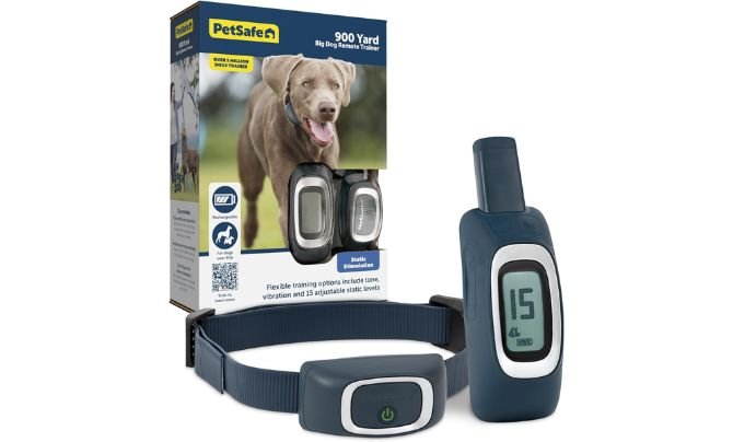 PetSafe 900 Yard Remote Training Collar – Best Dog Training Collar for Off-Leash Training in Large Areas
