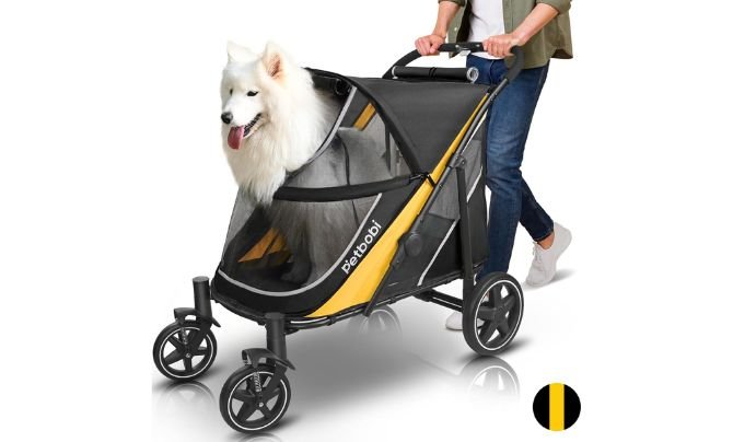 Petbobi Dog Stroller Review – Heavy-Duty Wagon for Medium & Large Senior Dogs