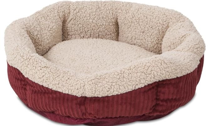 Petmate Aspen Pet Self-Warming Round Bed (19.5") — Best Small Soft Dog Bed for Chilly Homes