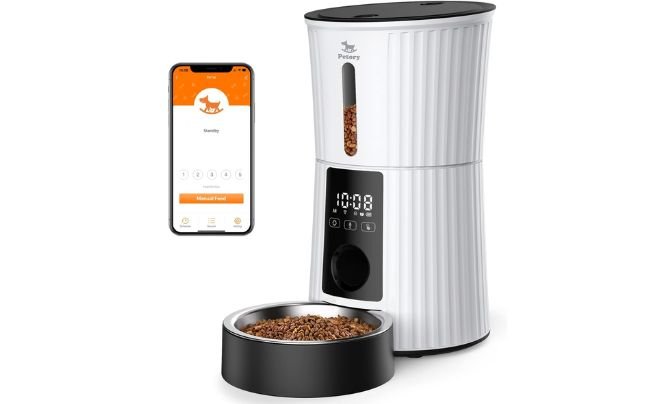 Petory F01 Wi-Fi 4L Review — Best Automatic Dog Feeder for Slow-Feed Schedules & Stainless Bowl
