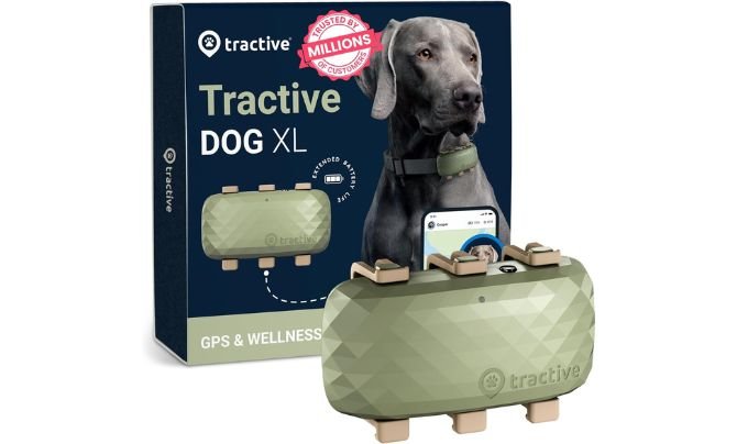 Tractive XL GPS Tracker & Health Monitoring for Dogs