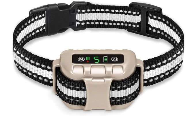 Trulrox Bark Collar for Large Dogs – Rechargeable Bark Collar for Medium & Large Breeds